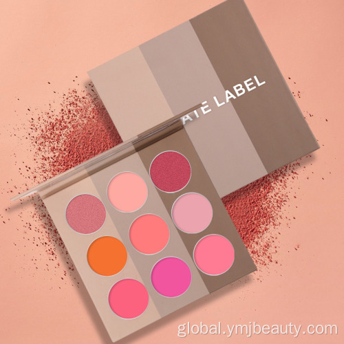 Makeup Revolution Blush Palette Wholesale 9 Color Cream Blusher Blush Customized Manufactory